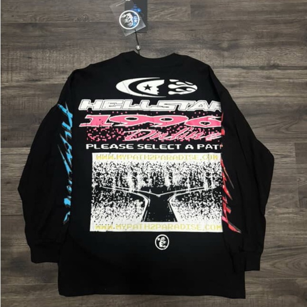 Hellstar Black Long Sleeve Tee